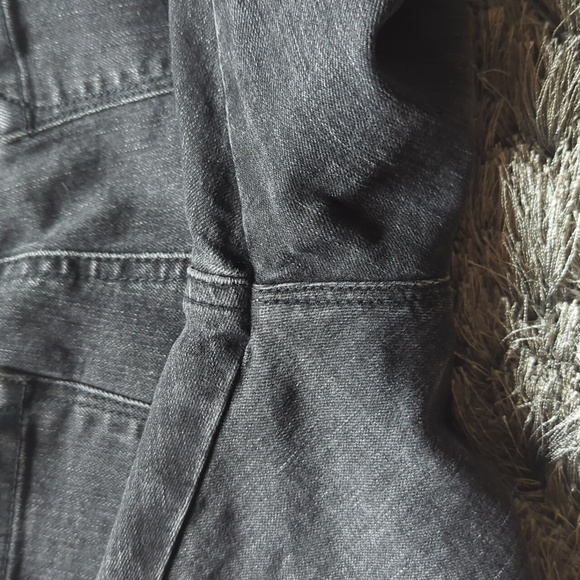 BDG Highrise Cigarette Ankle Jeans in gray with embroidered tribal design - Picture 7 of 13